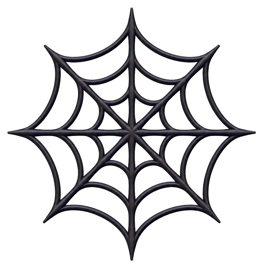 Preview for Black Spider Web Sticker
