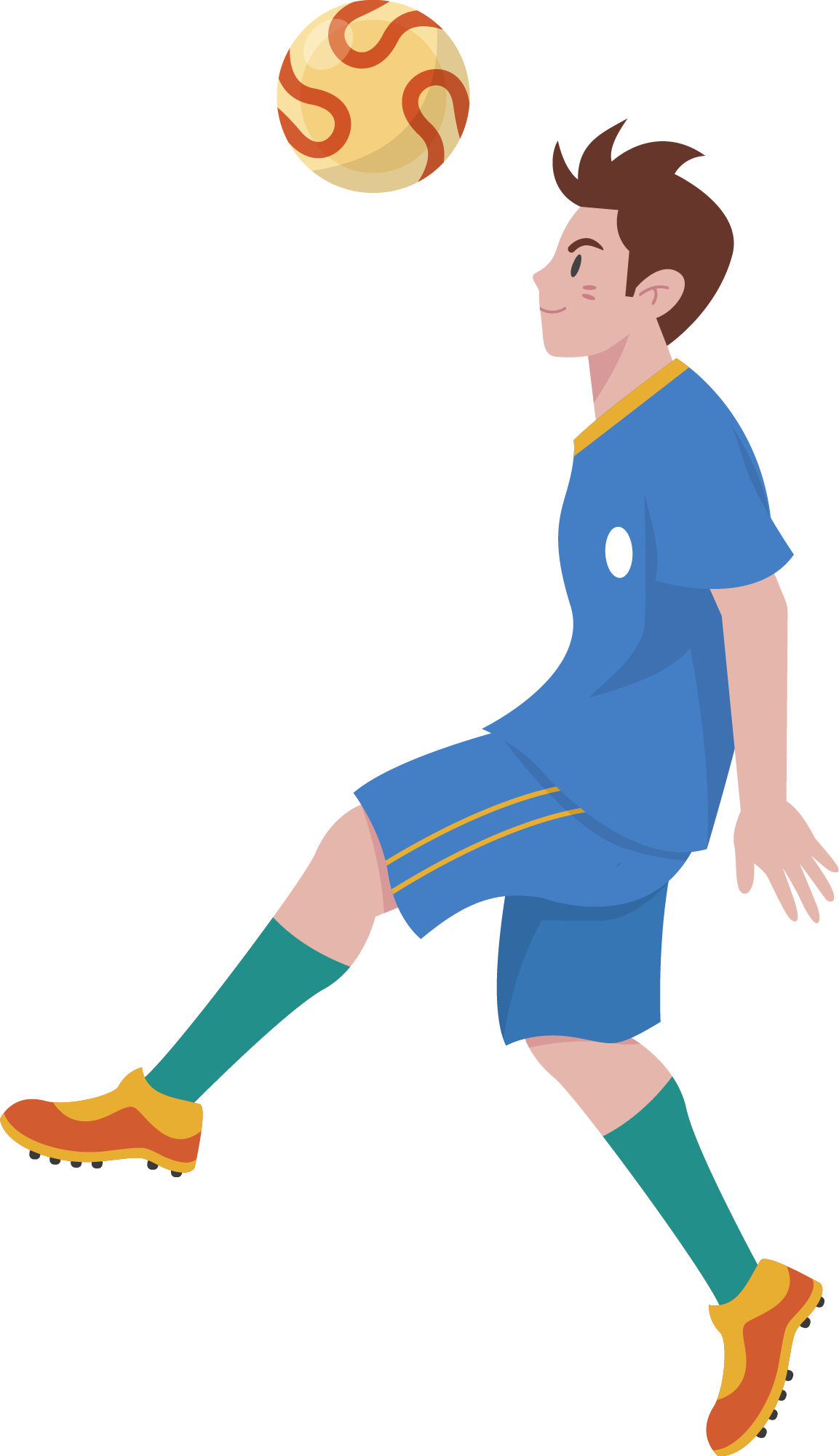 Preview for Soccer-player-kicking-ball-sticker-902b9