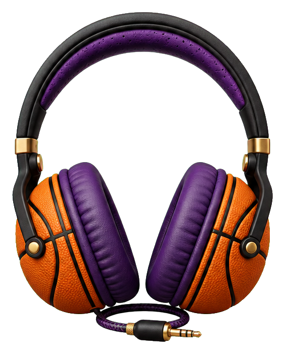 Preview for Basketball Headphones Sticker