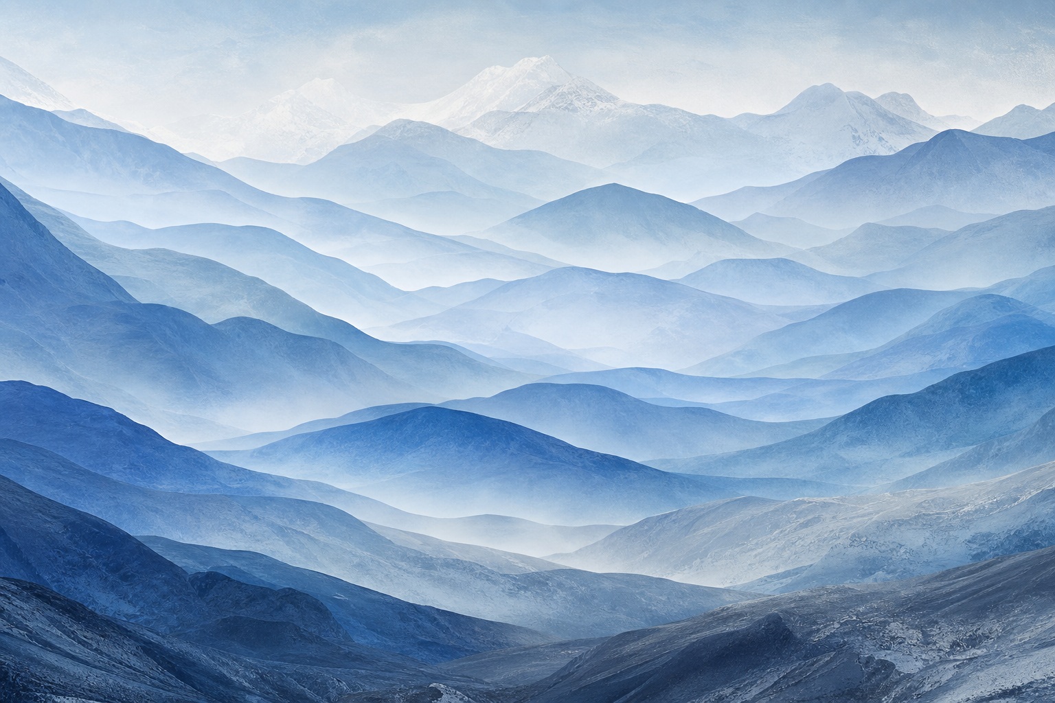 Preview for Alpine Blue Mountain Layers Background