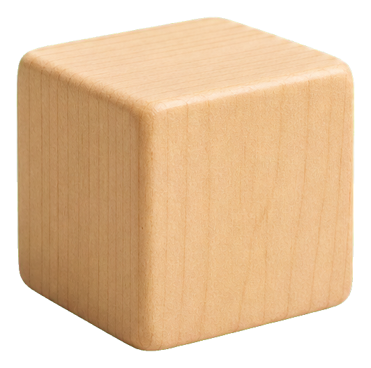 Preview for Maple Wooden Block Blank Sticker
