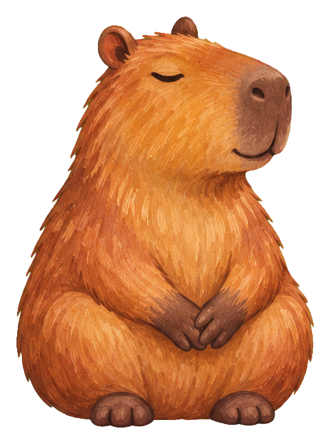 Preview for Chill Capybara Zen Mode