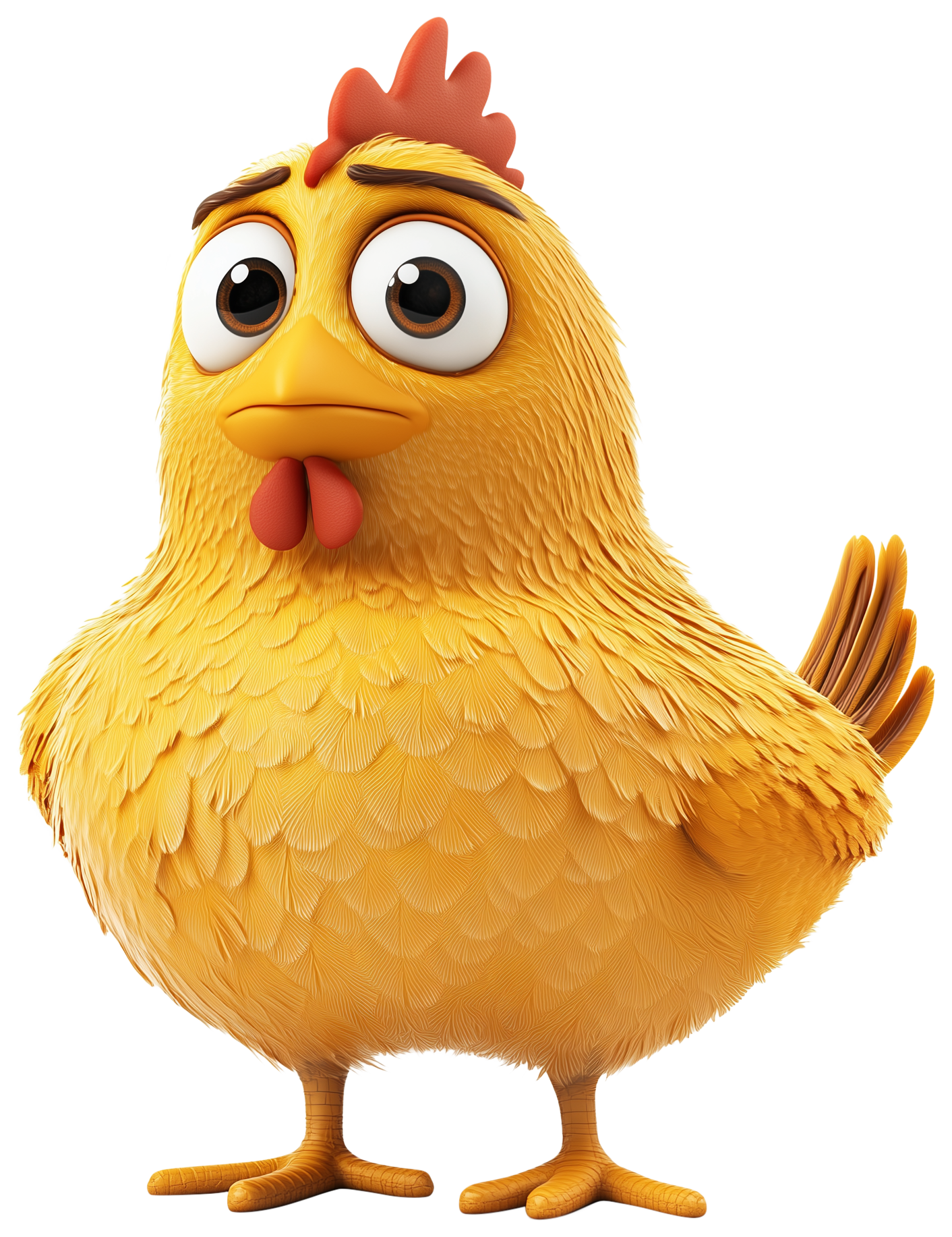 Preview for Cute Chicken Emoji Sticker