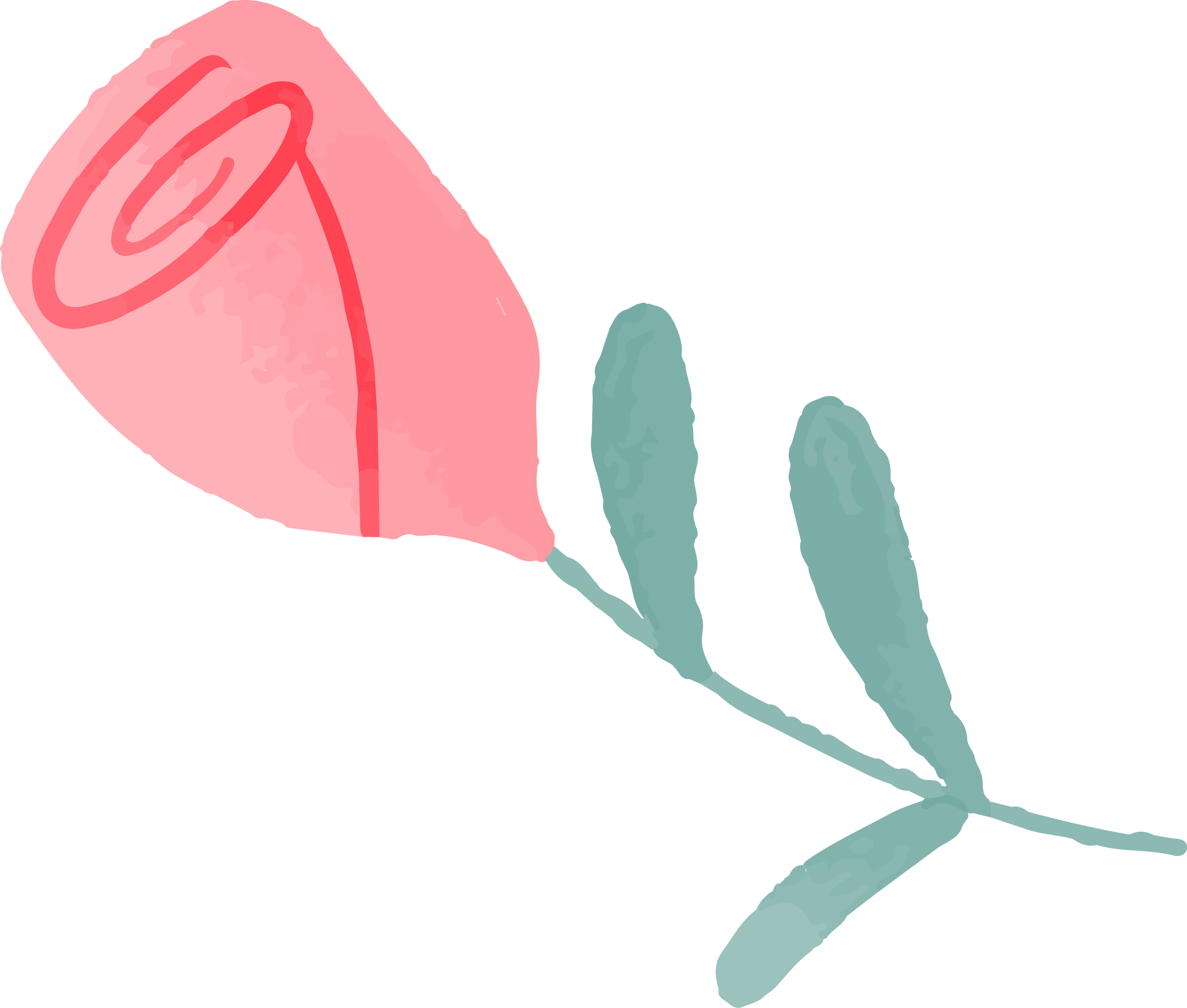 Preview for Pink-rose-illustration-watercolor-love-sticker-5bc0e