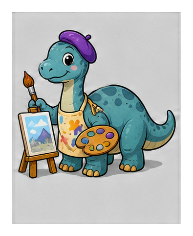 Preview for Brontosaurus Painter Sticker