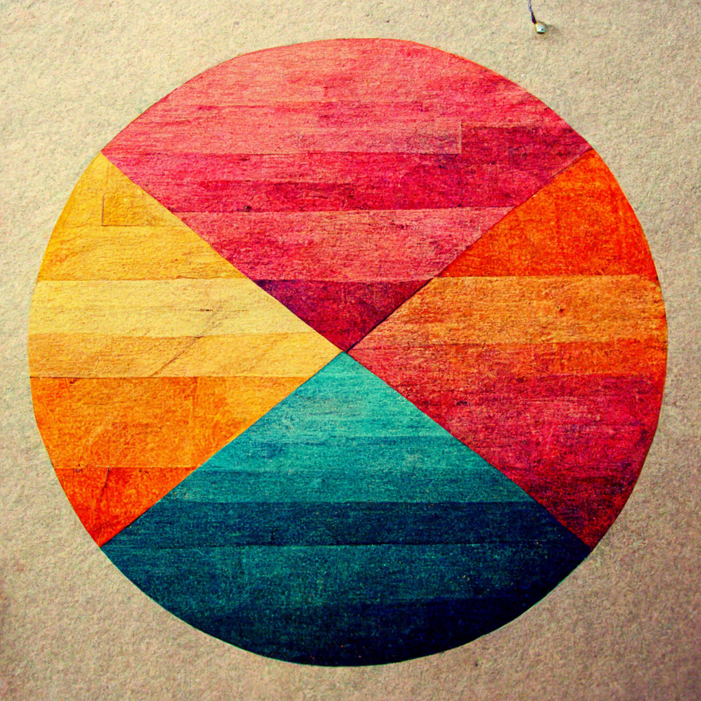 Preview for Colorful-wooden-circle-art-ai-images-background-8803e