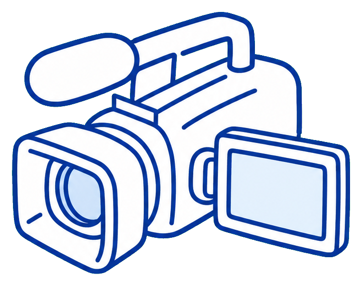 Preview for Cobalt Camcorder Doodle Sticker
