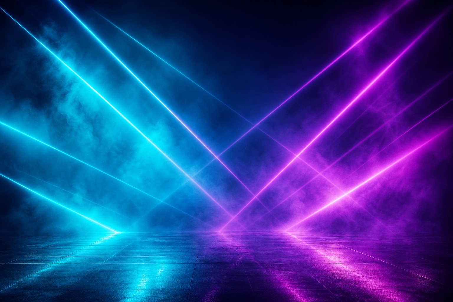 Preview for Cyan Purple Laser Haze Background