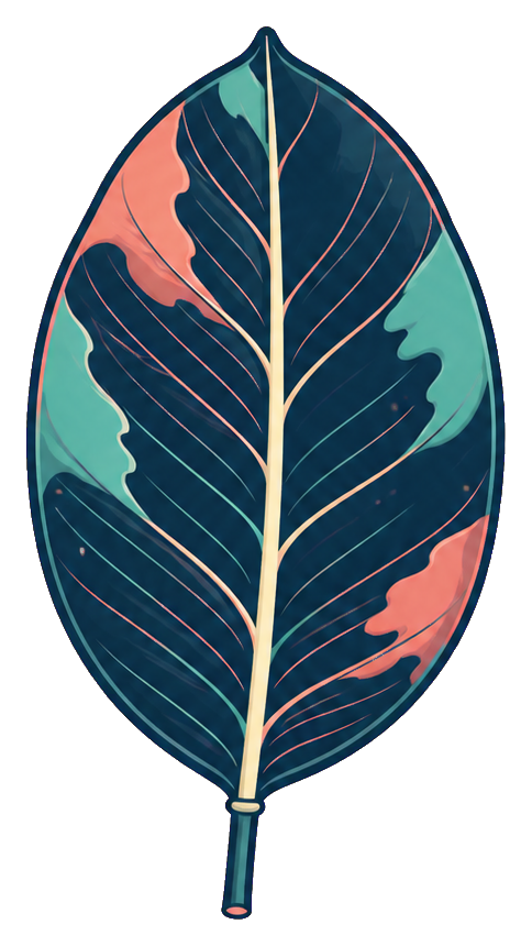 Preview for Rubber Plant Leaf Sticker