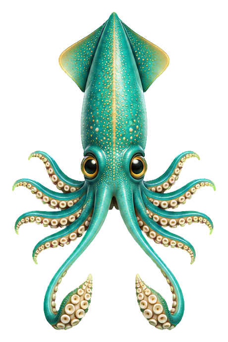 Preview for 3d Ocean Friends Squid