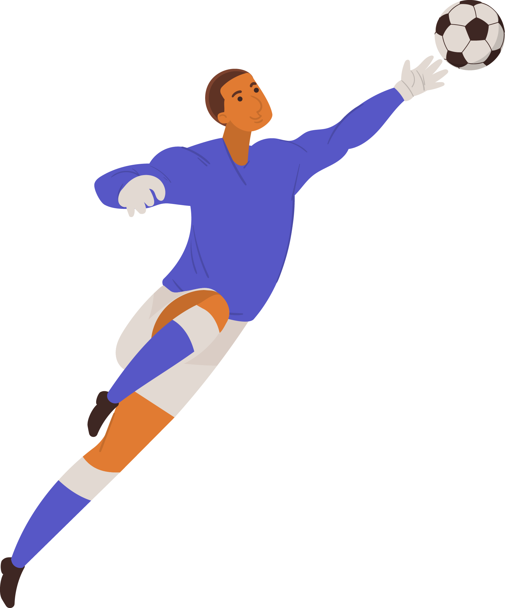 Preview for Goalkeeper-saving-soccer-ball-sticker-e0b96