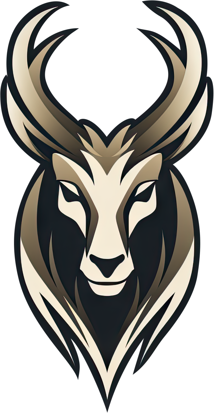 Preview for Stylized-deer-head-logo-logo-animal-sticker-d0794