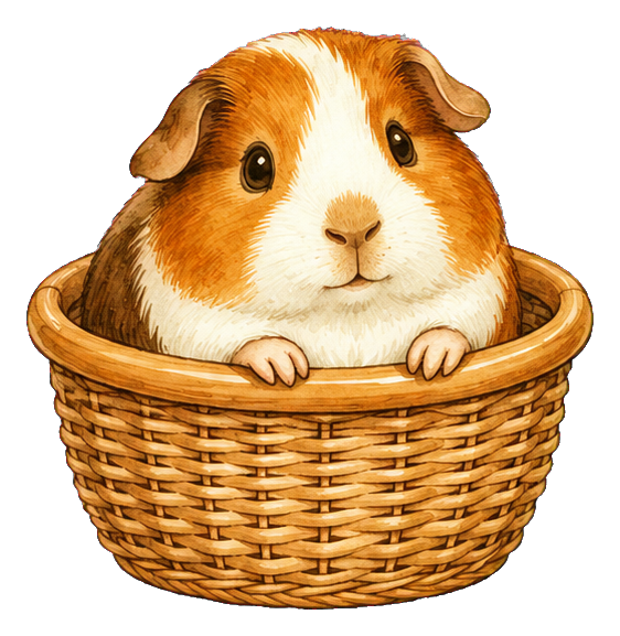Preview for Guinea Pig In A Basket