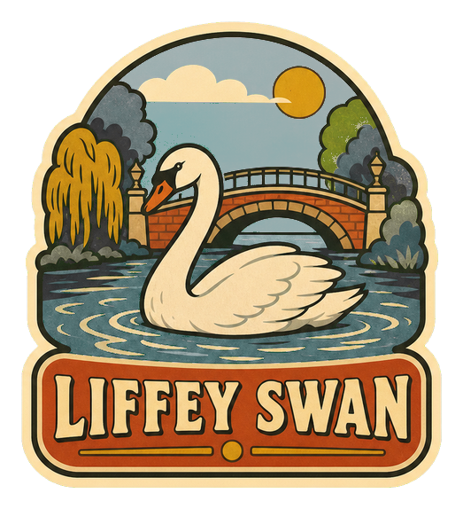 Preview for Liffey Swan Dublin Sticker Graphic