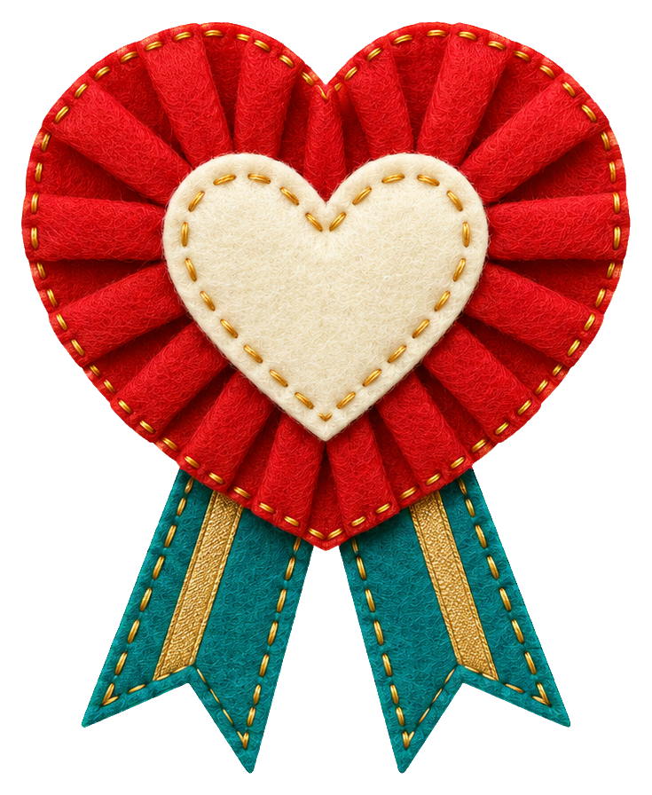 Preview for Valentine Keepsake Heart Badge