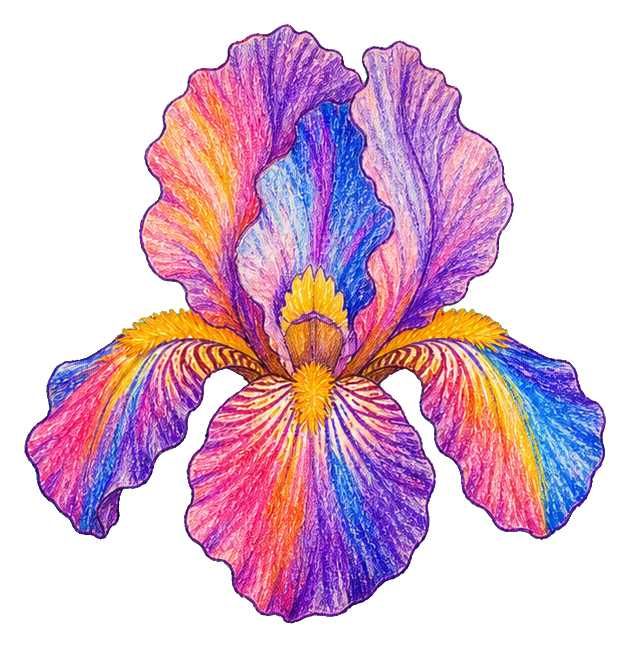 Preview for Rainbow Iris Sticker