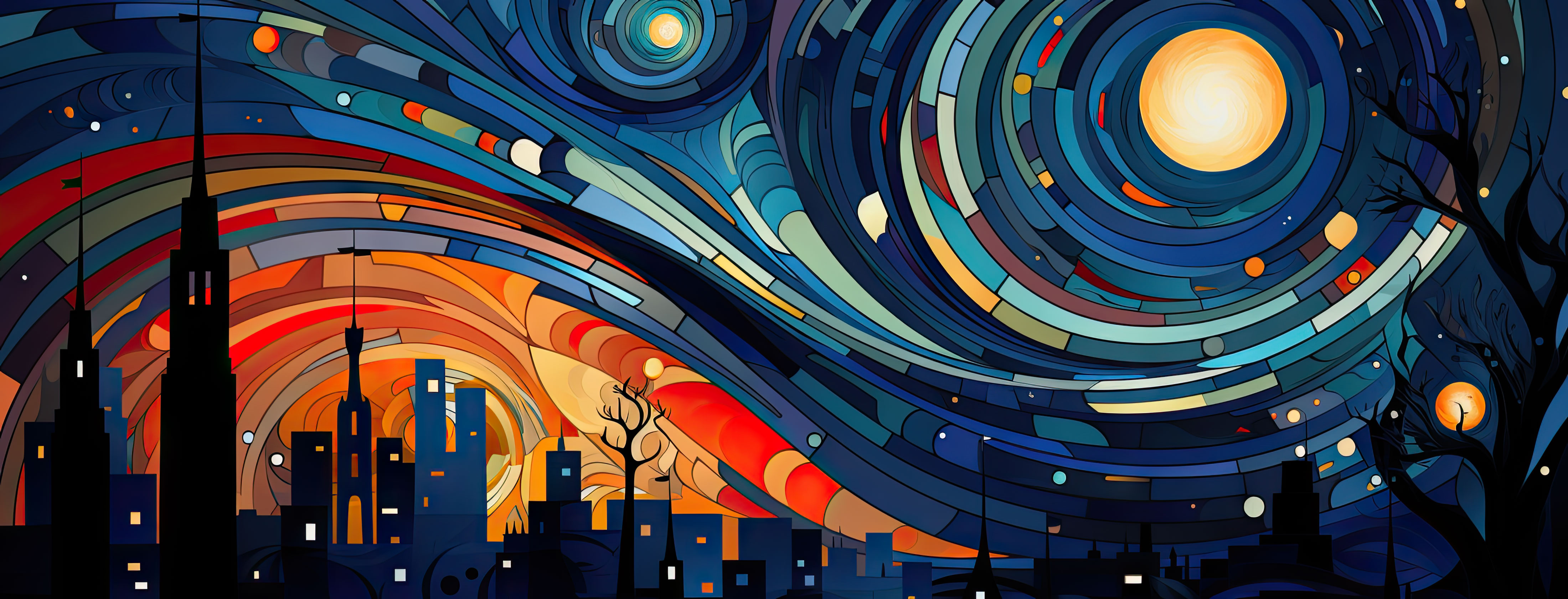 Preview for Modern-app-design-template-new-year-background-89877