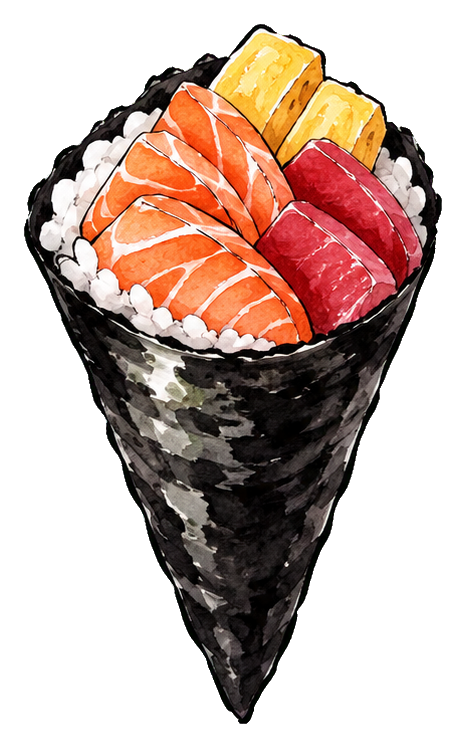 Preview for Sushi Bar Hand Roll Cone