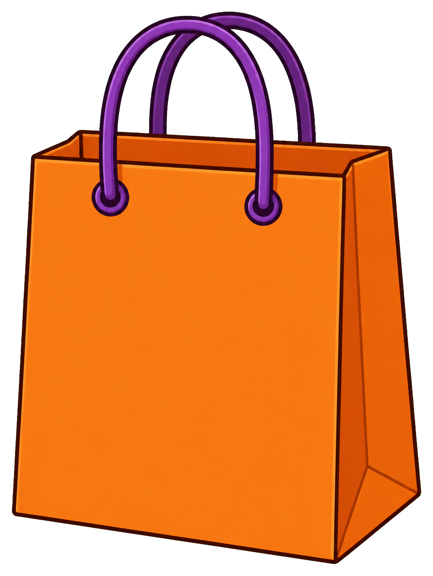 Preview for Halloween Treat Bag Blank Sticker