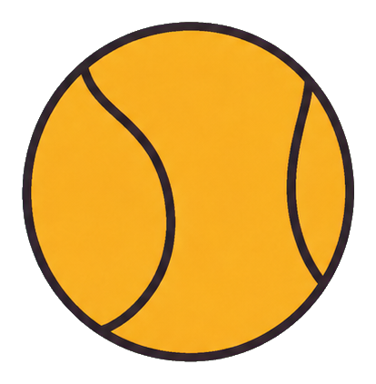 Preview for Tennis Ball Sticker