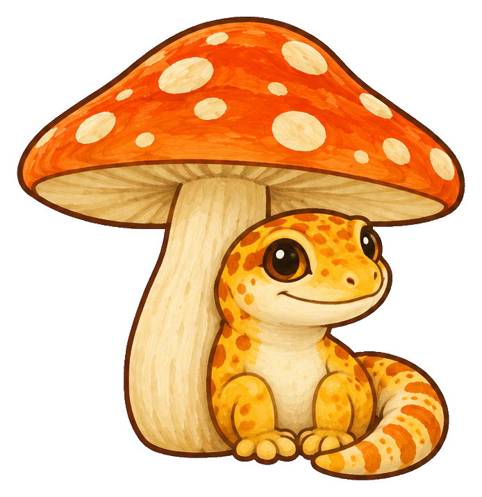 Preview for Gecko Under A Mushroom