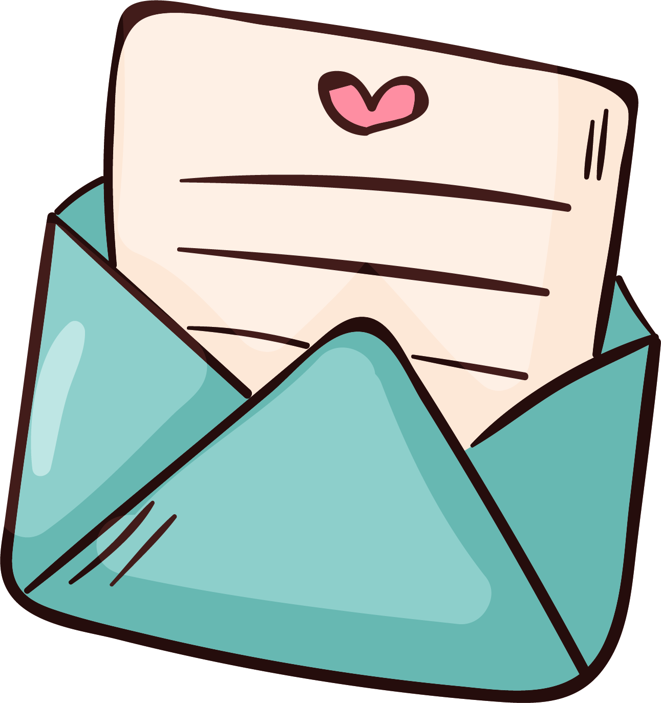 Preview for Envelope-with-love-letter-cute-love-sticker-15f20