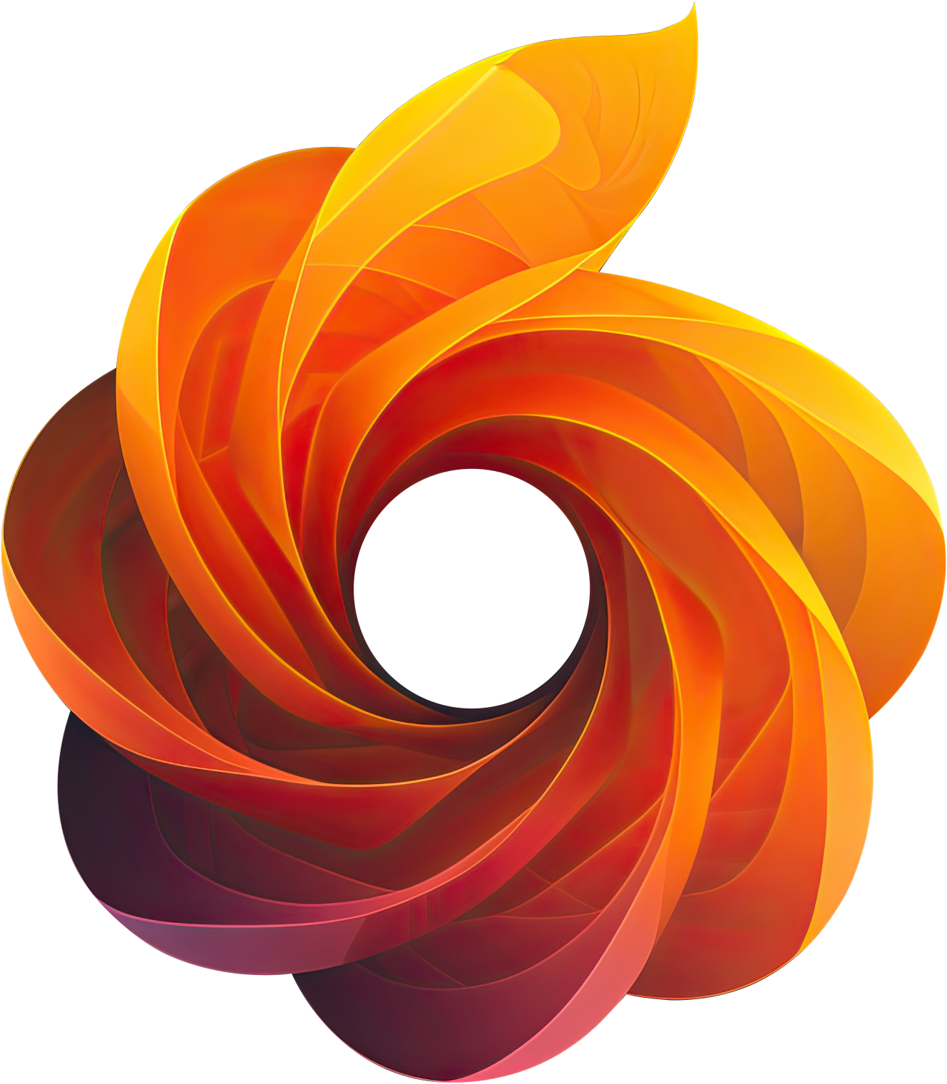 Preview for Orange-swirl-logo-design-logo-colorful-sticker-7eda9