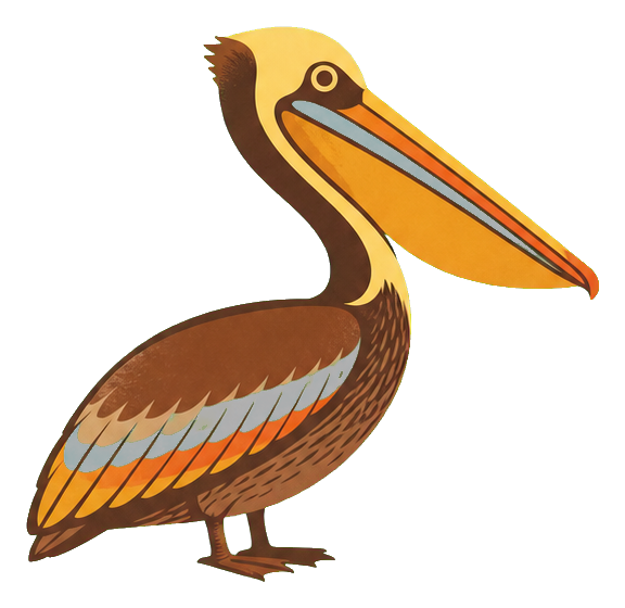 Preview for Brown Pelican Sticker