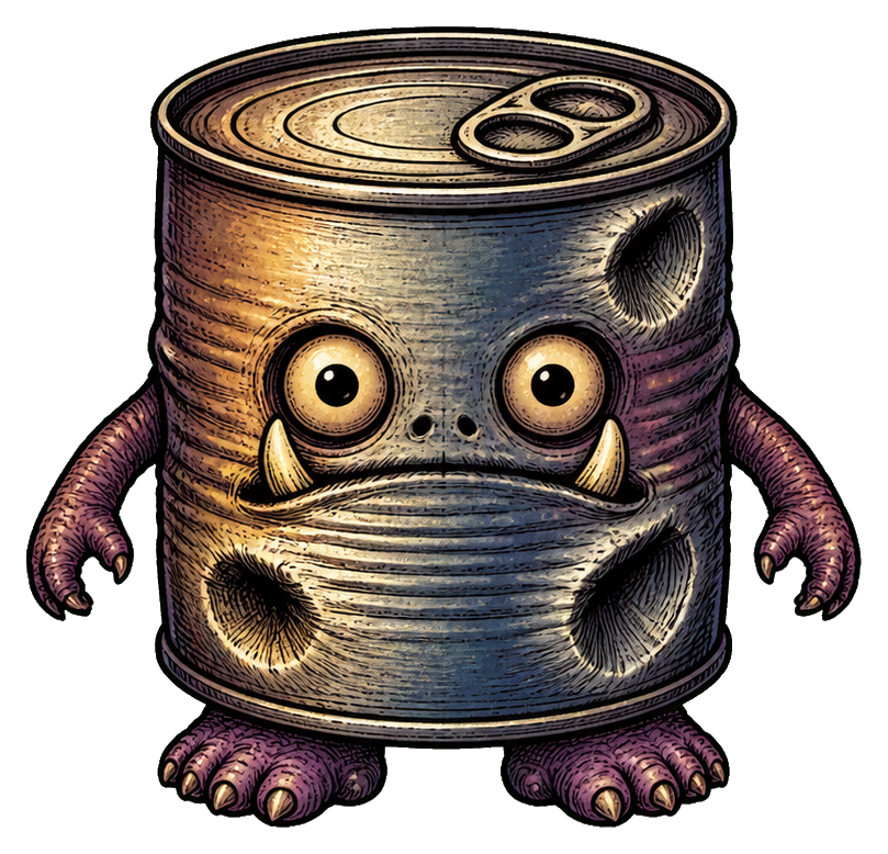 Preview for Tin Can Troll Sticker