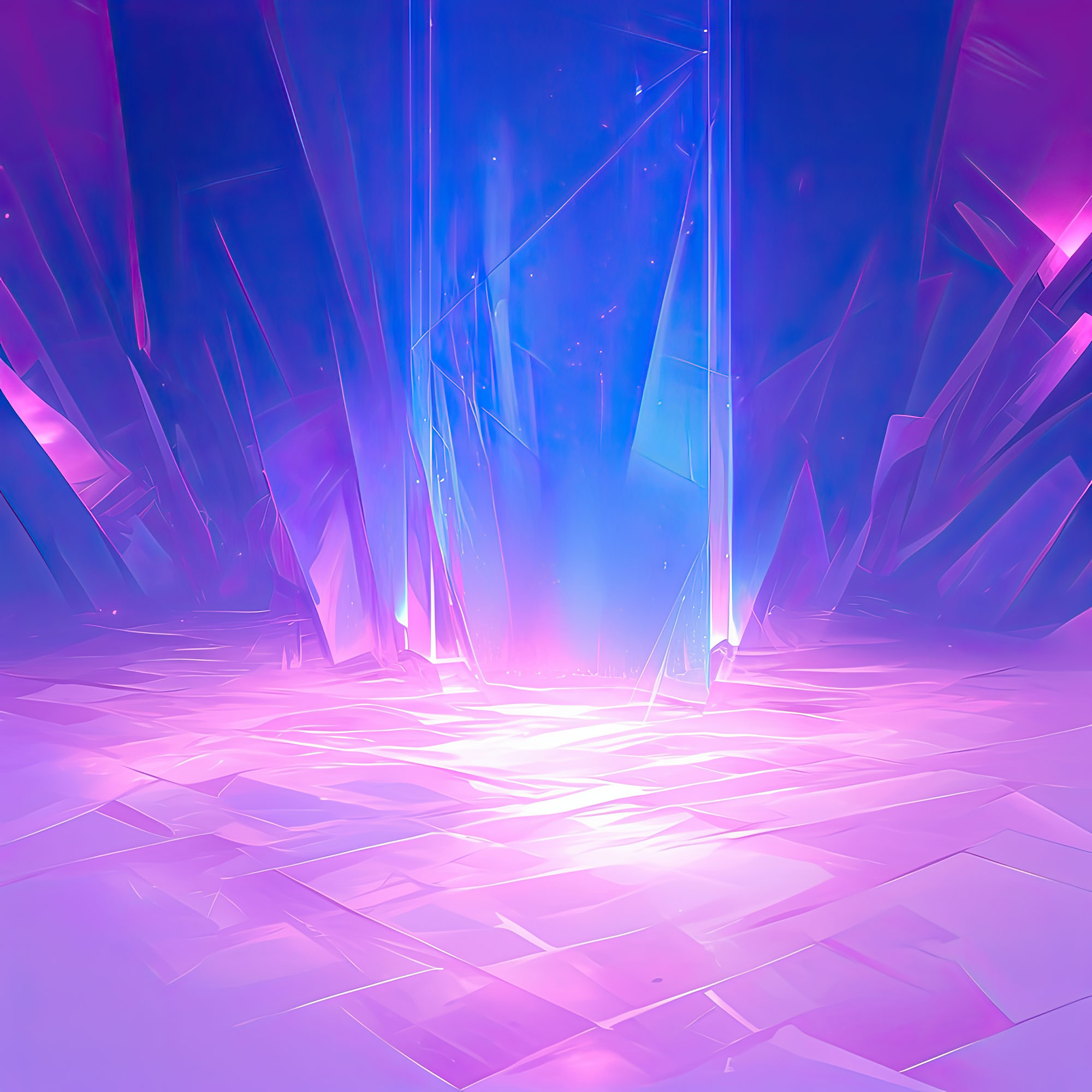 Preview for Neon-light-installation-abstract-backdrop-background-413e1