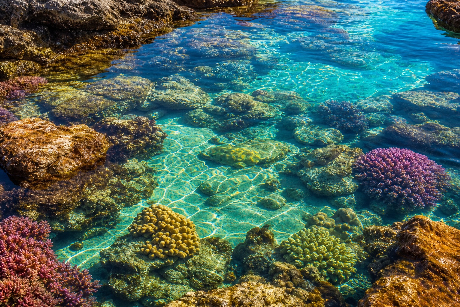 Preview for Tropical Reef Water Background