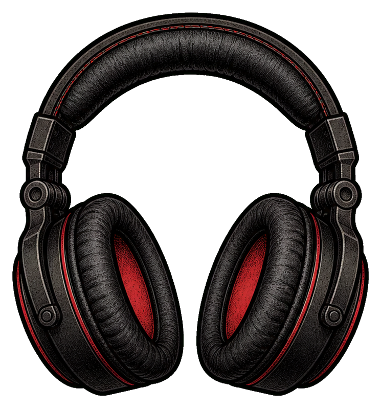 Preview for Crimson Studio Monitor Headphones Sticker