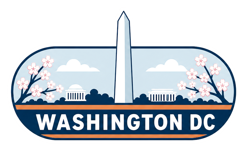 Preview for Washington Dc Obelisk Blossoms Sticker