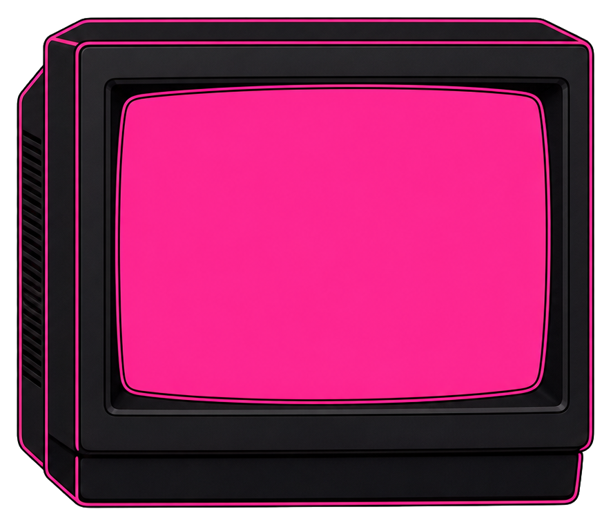 Preview for Black Crt Tv Sticker