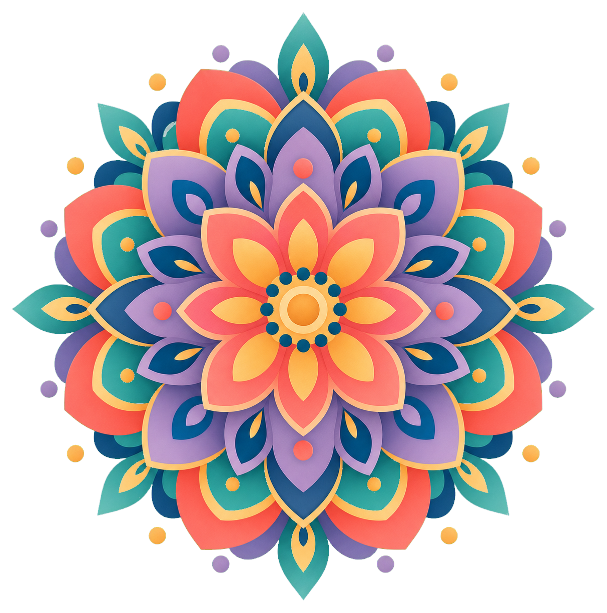 Preview for Peace Mandala Sticker For Creative Designs