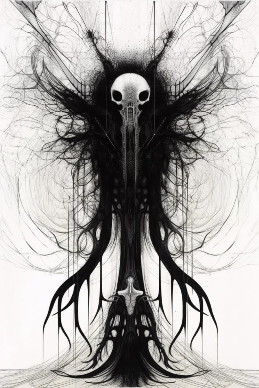 Preview for Dark-fantasy-skull-art-ai-images-background-0d95d