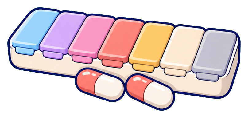 Preview for Nurse Life Pill Organizer