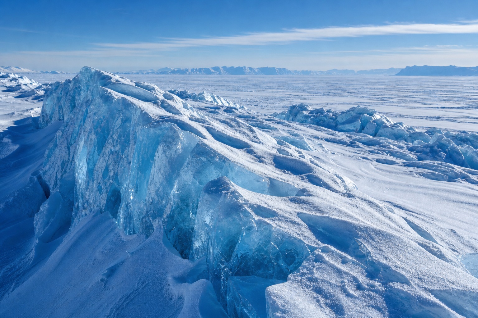 Preview for Blue Ice Ridge Arctic Background