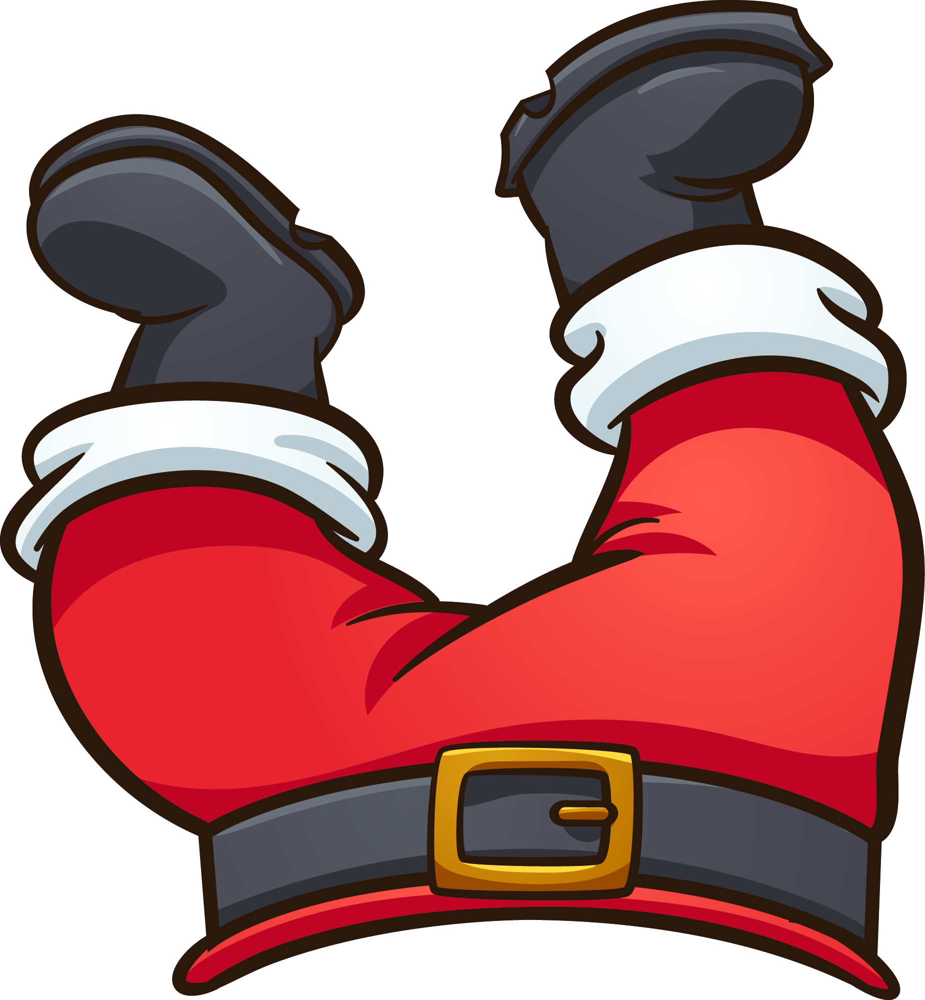 Preview for Santa-claus-legs-illustration-christmas-hat-sticker-bef5b