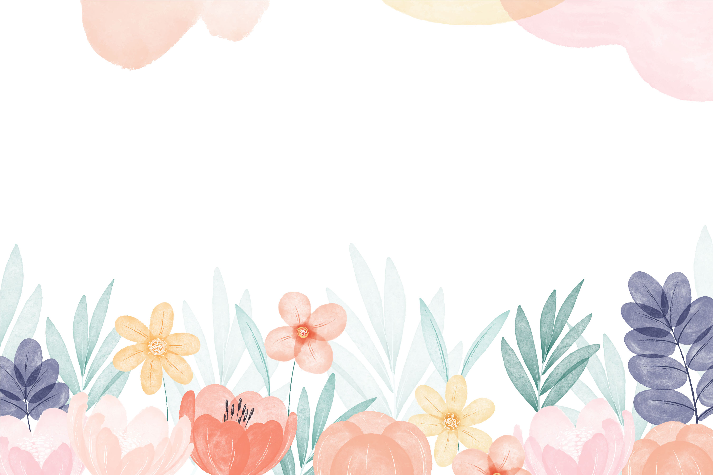 Preview for Floral-design-template-spring-background-82d7b