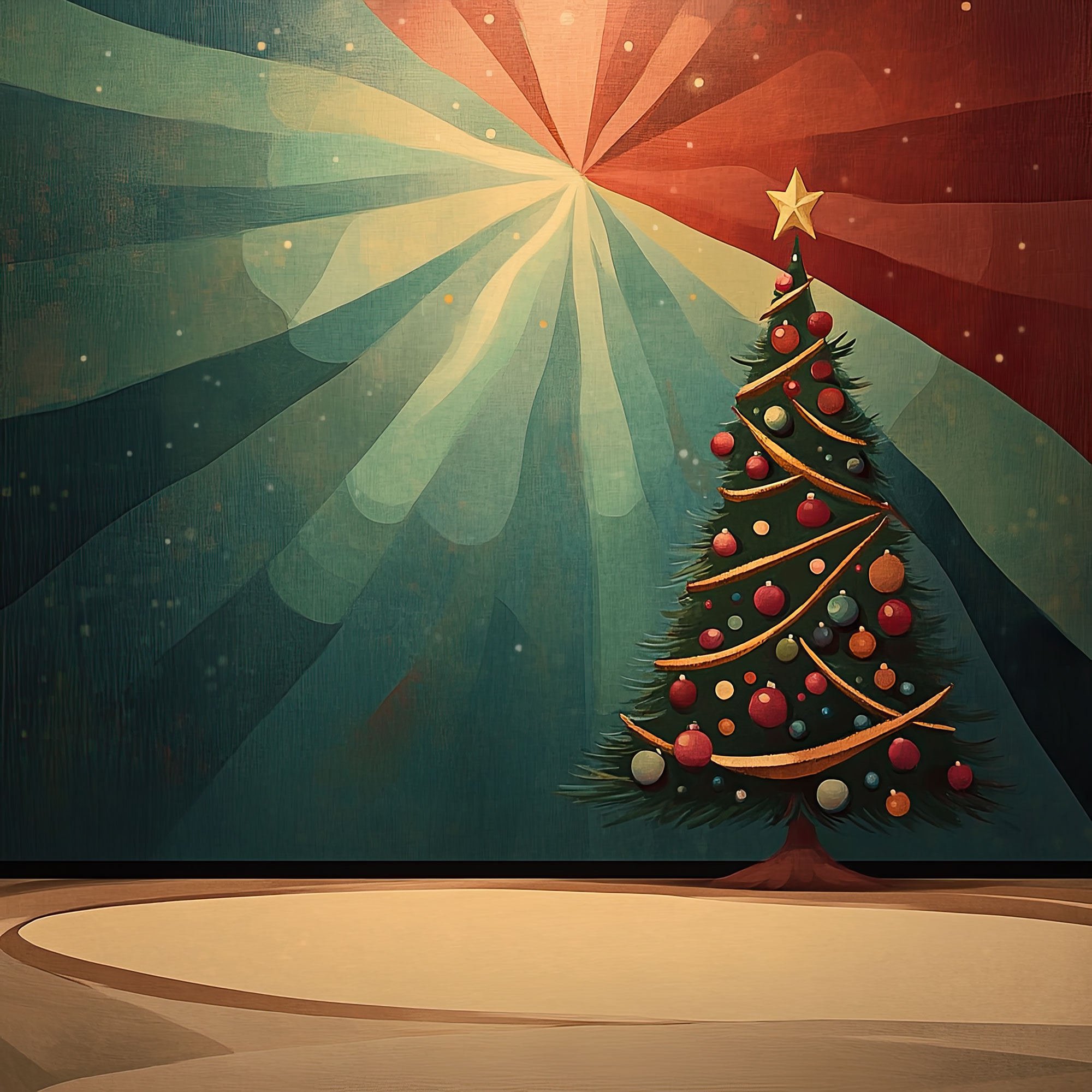 Preview for Christmas-tree-illustration-christmas-backdrop-background-42c17