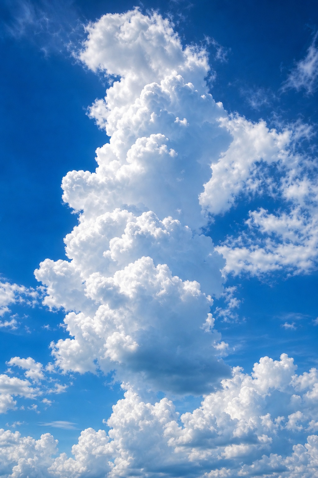 Preview for Vertical Cloud Column Stock Background