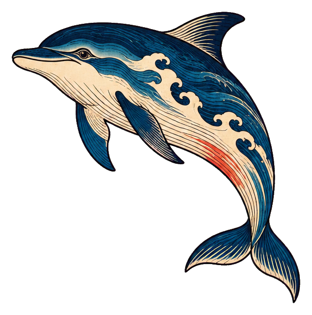 Preview for Ukiyo-e Ocean Dolphin