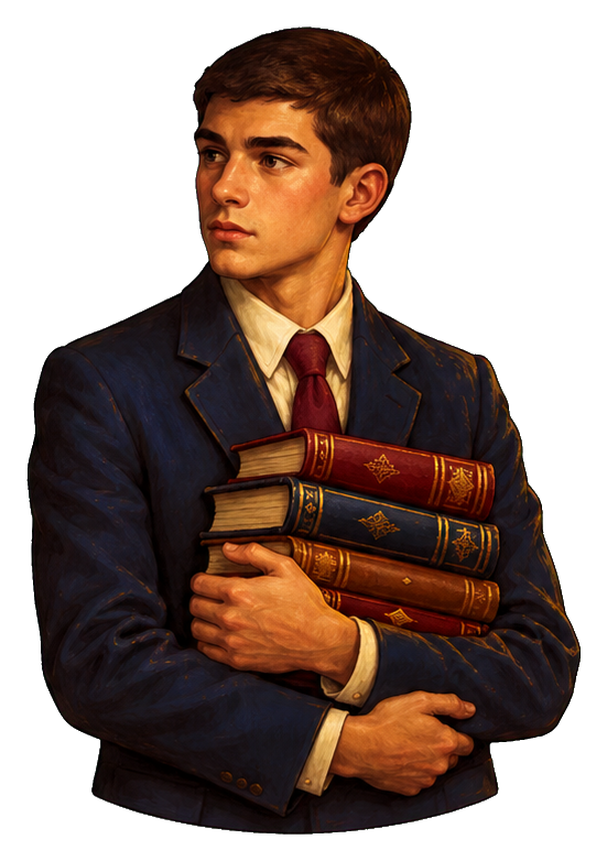 Preview for Bookish Dark Academia Student
