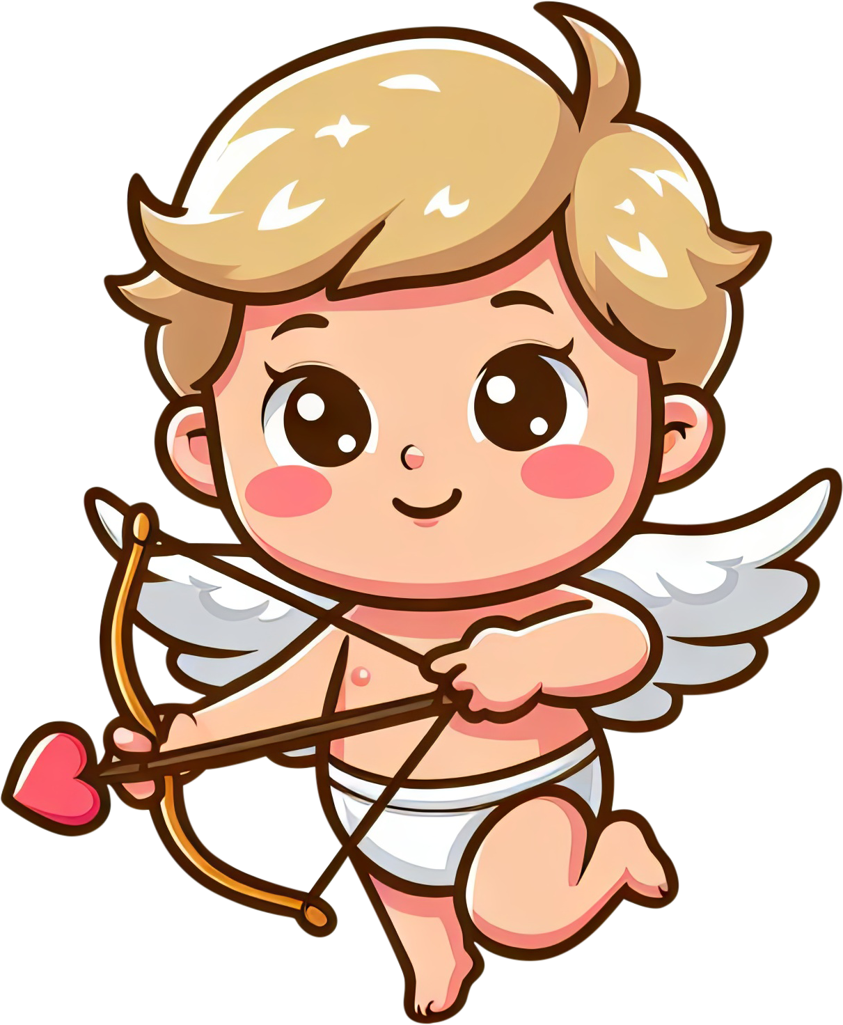 Preview for Cupid-cartoon-illustration-valentines-day-sticker-1484b