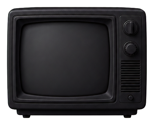 Preview for Black Crt Tv Sticker