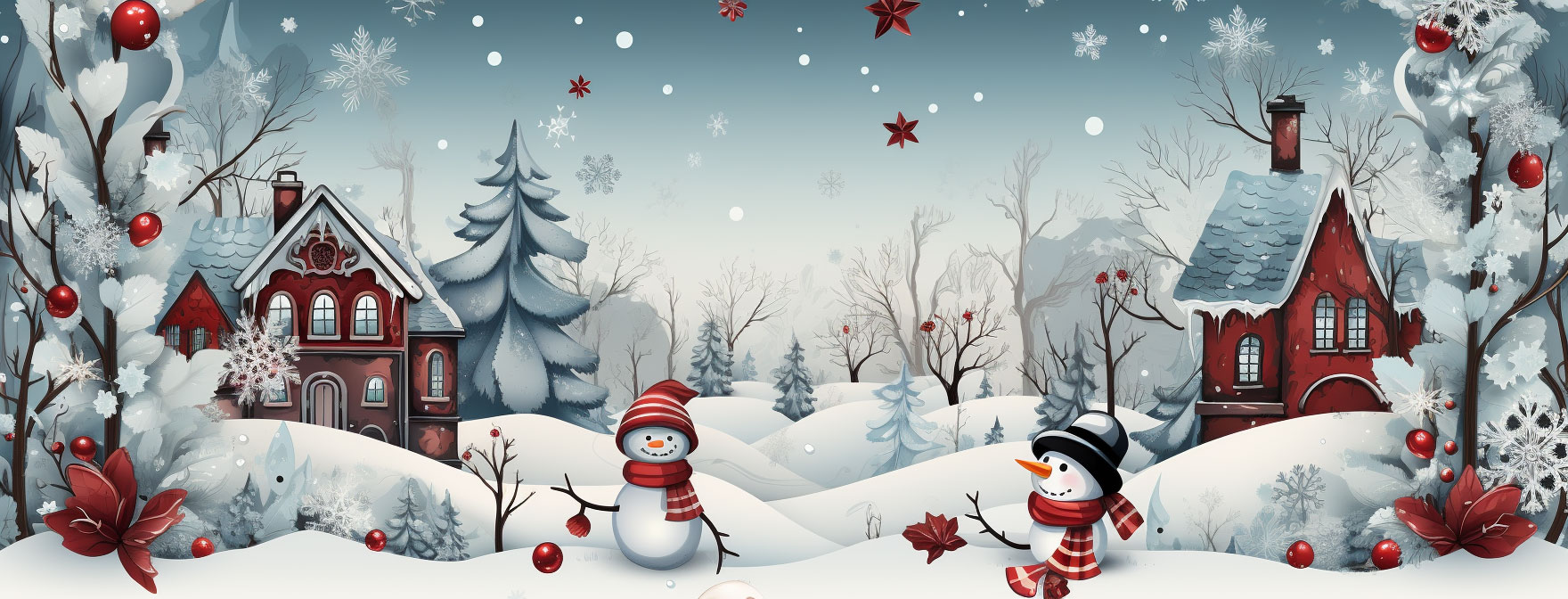 Preview for Winter-wonderland-scene-christmas-cover-background-8bf2a