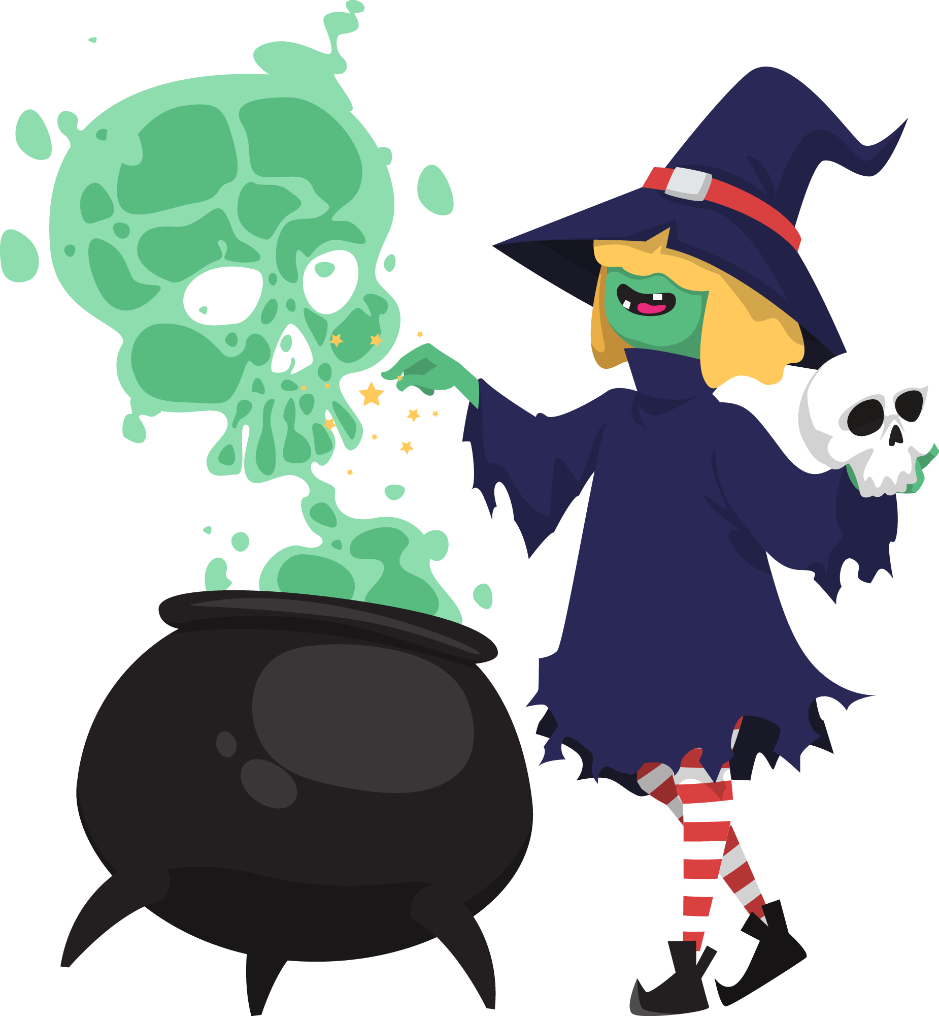 Preview for Witch-spellcasting-cauldron-witches-sticker-8c47d