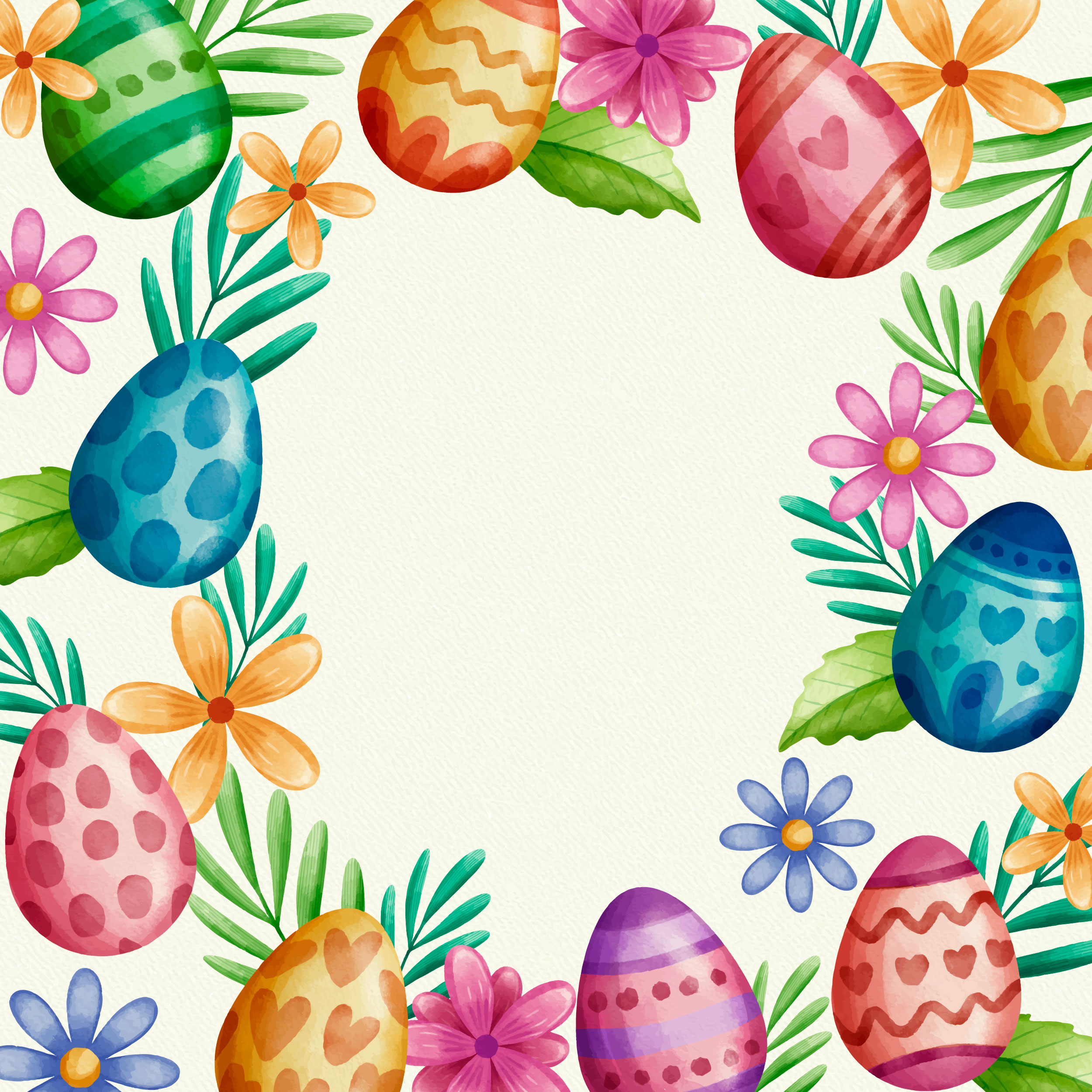 Preview for Easter-egg-frame-design-background-fa9d1