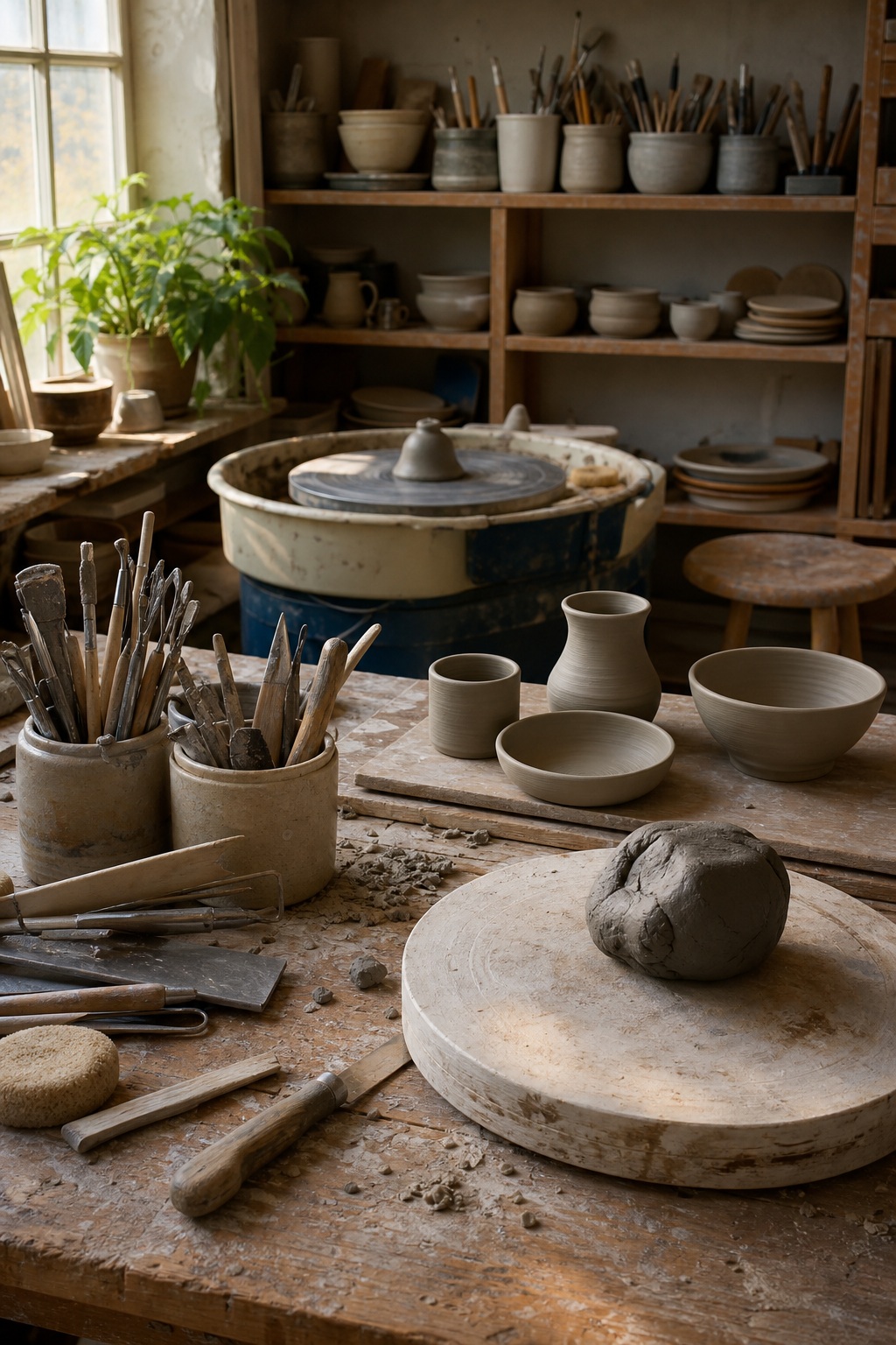Preview for Clay Workbench Tools Background